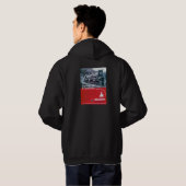 Baldwin-locomotief S-2 PRR-stoomturbine Hoodie (Achterkant volledig)