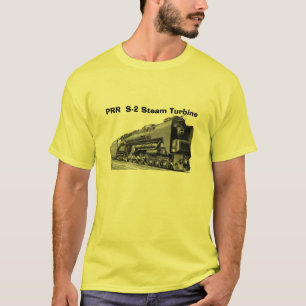 Baldwin-locomotief S-2 PRR-stoomturbine T-shirt
