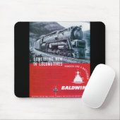 Baldwin-locomotief S-2-stoomturbine Muismat (Met muis)