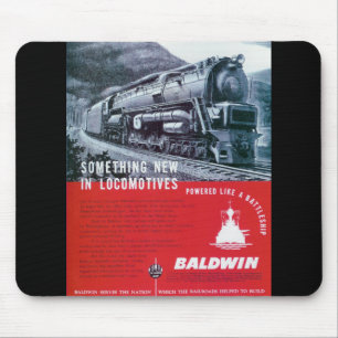 Baldwin-locomotief S-2-stoomturbine Muismat