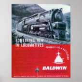 Baldwin Locomotive werkt stoomturbine Locomotive. Poster (Voorkant)