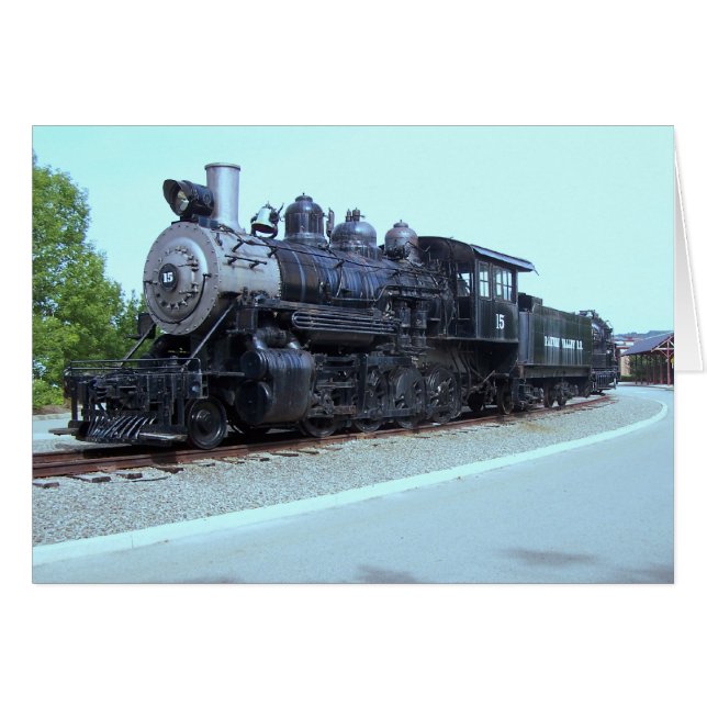 Baldwin Locomotive Works # 15 - Rahway Valley RR (Voorkant Horizontaal)
