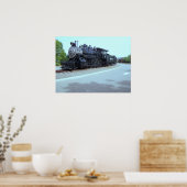 Baldwin Locomotive Works # 15 - Rahway Valley RR Poster (Keuken)