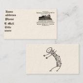 Baldwin Locomotive Works 1895 Visitekaartjes (Voorkant / Achterkant)