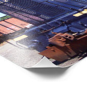 Baldwin Locomotive Works-B&O Locomotive 412 Foto Afdruk (Hoek)