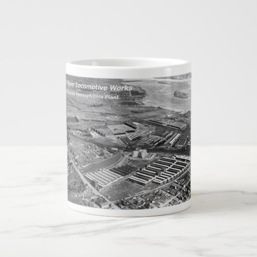 Baldwin Locomotive Works, Eddystone Pennsylvania Grote Koffiekop (Voorkant)