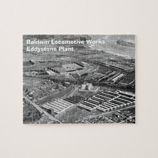Baldwin Locomotive Works, Eddystone Pennsylvania Legpuzzel (Horizontaal)
