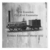 Baldwin Locomotive Works, Old Ironsides 1832 Perfect Poster (Voorkant)