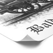 Baldwin Locomotive Works, Old Ironsides 1832 Poster (Hoek)