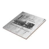 Baldwin Locomotive Works, Old Ironsides 1832 Tegeltje (Zijkant)