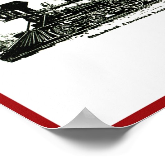 Baldwin Locomotive Works Poster (Hoek)