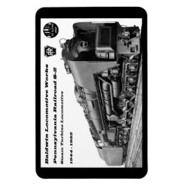 Baldwin Locomotive Works S-2 PRR Steam Turbine Magneet