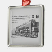 Baldwin Locomotive Works S-2 PRR Steam Turbine Metalen Ornament (Links)