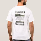 Baldwin Locomotive Works T-Shirt (Achterkant)