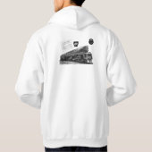 Baldwin-Pennsylvania Railroad T-1 Steam Locomotive Hoodie (Achterkant)