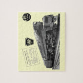 Baldwin-Pennsylvania Railroad T-1 Steam Locomotive Legpuzzel (Verticaal)