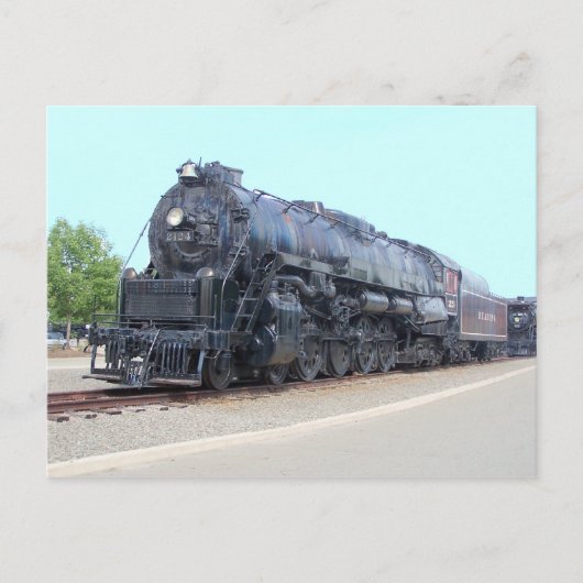Baldwin — Reading Railroad Locomotive 2124 Briefkaart (Voorkant)