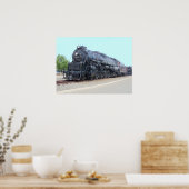 Baldwin — Reading Railroad Locomotive 2124 Poster (Keuken)
