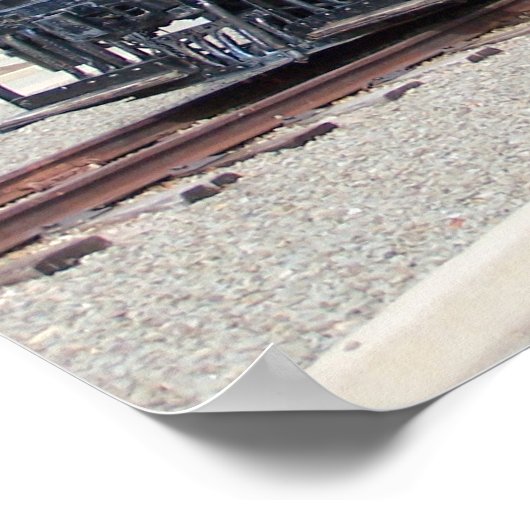 Baldwin — Reading Railroad Locomotive 2124 Poster (Hoek)