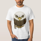 Baldwin the Cute Bald Eagle T-shirt (Voorkant)