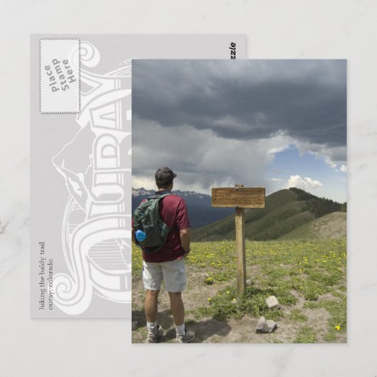 baldy trail briefkaart (Voorkant / Achterkant)