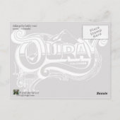 baldy trail briefkaart (Achterkant)