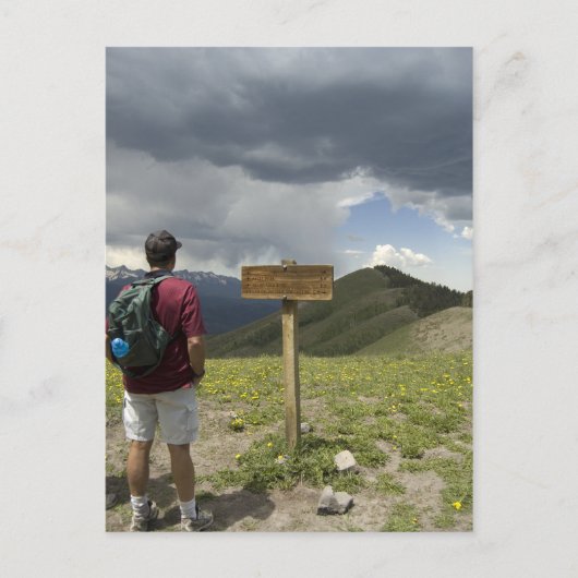 baldy trail briefkaart (Voorkant)