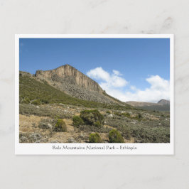 Bale Mountains Ethiopië Briefkaart