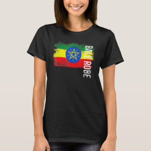 Bale Robe Ethiopië Vlag Voor Ethiopiërs Mannen Vro T-shirt