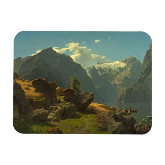 Bale strand, Hans Fredrik Gude Magneet (Horizontaal)