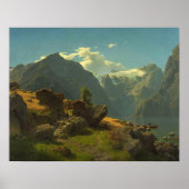 Bale strand, Hans Fredrik Gude Poster (Voorkant)