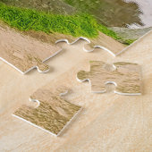 Balea-meer berghelling – Roemeense alpiene afdruk Legpuzzel (Zijkant)