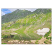 Balea-meer berghelling – Roemeense alpiene afdruk Tafelkleed (Voorkant (Horizontaal))