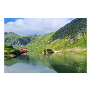 Balea-meerreflectie – Karpatisch Alpenprint Foto Afdruk