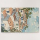 Baleaire Eilanden Oude Franse Reis Legpuzzel (Horizontaal)