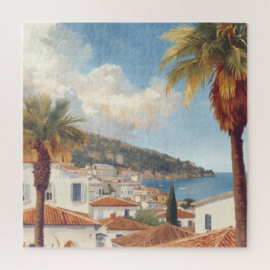 Baleaire Eilanden Oude Franse Reis Legpuzzel (Verticaal)