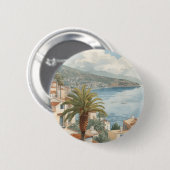 Baleaire Eilanden Oude Franse Reis Ronde Button 5,7 Cm (Voorkant /achterkant)