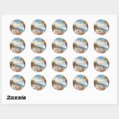 Baleaire Eilanden Oude Franse Reis Ronde Sticker (Vel)