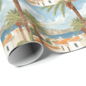 Baleare Eilanden Oude Franse Reis Cadeaupapier (Rol Hoek)