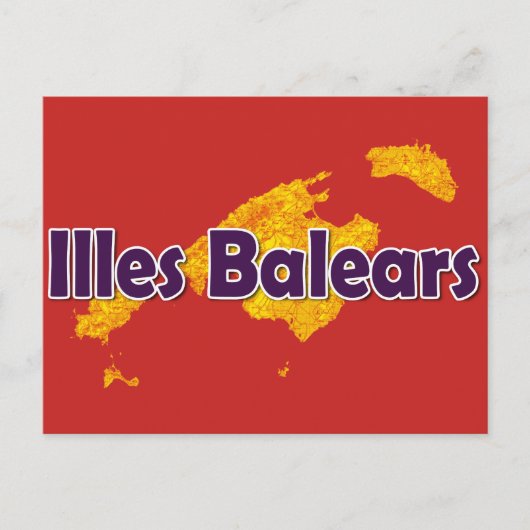 Balearen Briefkaart (Voorkant)