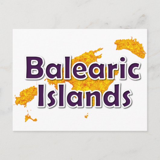 Balearen Briefkaart (Voorkant)