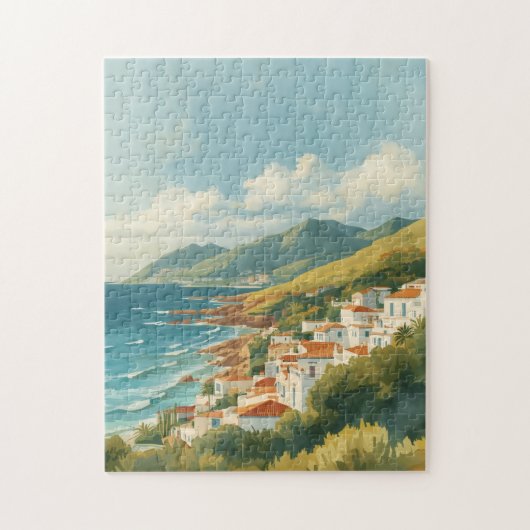 Balearen Eilanden Oude Franse Rivièra Reizen Legpuzzel (Verticaal)