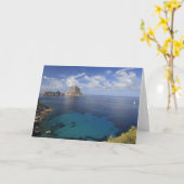 Balearen, Ibiza, Spanje Kaart (Gele Bloem)