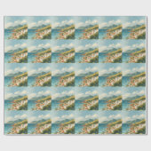 Balearen Oude Franse Rivièra Reizen Cadeaupapier (Vlak)
