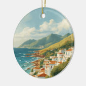 Balearen Oude Franse Rivièra Reizen Keramisch Ornament (Links)