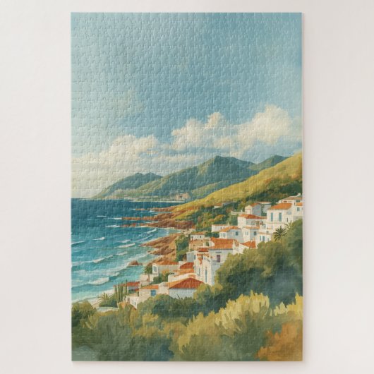Balearen Oude Franse Rivière Reizen Legpuzzel (Verticaal)