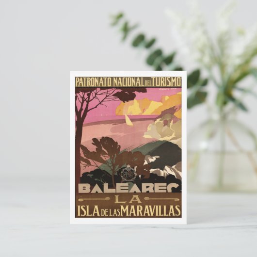 Balearen - Spanje Briefkaart (Staand voorkant)