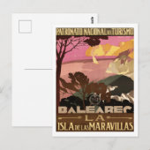 Balearen - Spanje Briefkaart (Voorkant / Achterkant)