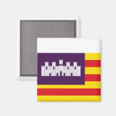 Balearen, Spanje Magneet (Voorkant / Achterkant)