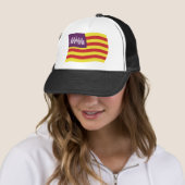Balearen Vlag Hoed Trucker Pet (In situ)